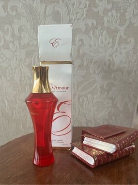 Eva Amour Red Bottle with Gold Cap